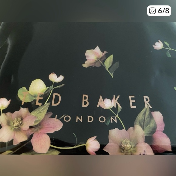 Ted Baker Dark Blue Himacon Arboretum Small Icon‎ Tote - Picture 6 of 8